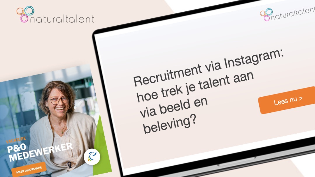 Recruitment via Instagram: hoe trek je talent aan via beeld en beleving?